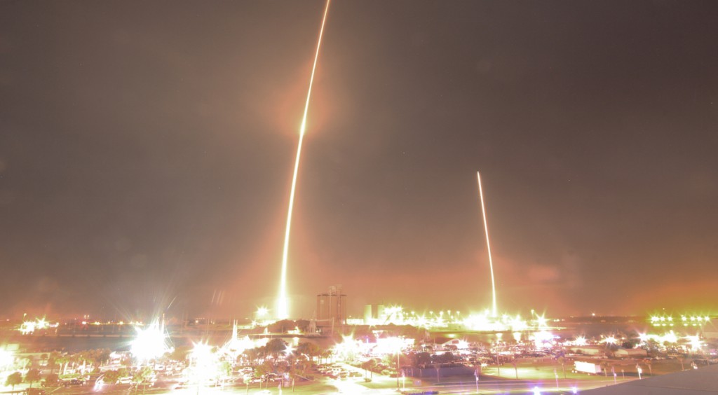 From all angles: Up and down with SpaceX’s Falcon 9 booster ...