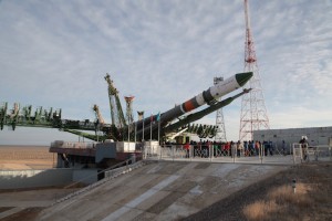 Progress cargo craft rolled out for launch to space station ...
