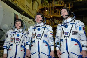 Three-person crew ready to embark on space station expedition ...