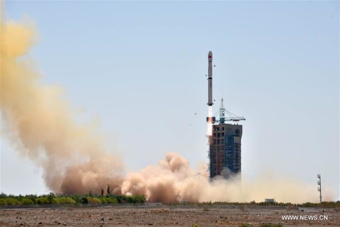 China's Long March 4B rocket lifts off Thursday with the Hard X-ray Modulation Telescope. Credit: Xinhua