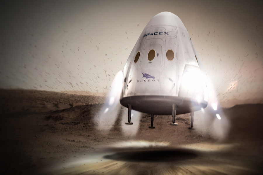 Propulsive Landings Nixed From Spacexs Dragon Spaceship Spaceflight Now