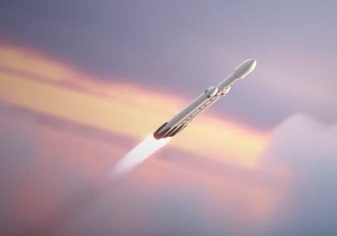 falcon heavy rocket concept