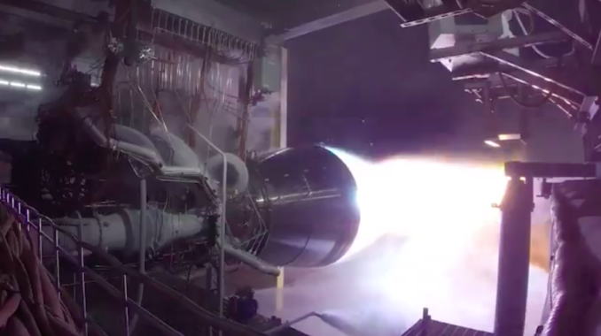 World’s largest methane-fueled rocket engine test-fired by Blue Origin