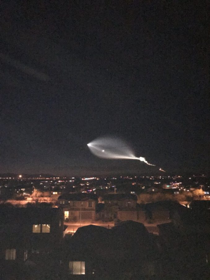 Falcon 9 launch lights up Southern California sky – Spaceflight Now