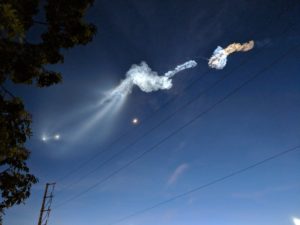 Falcon 9 launch lights up Southern California sky – Spaceflight Now