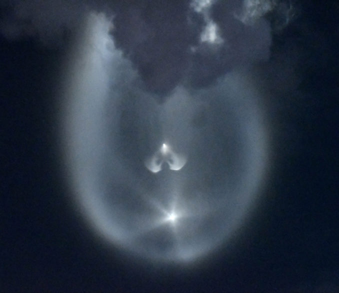 Falcon 9 launch lights up Southern California sky – Spaceflight Now