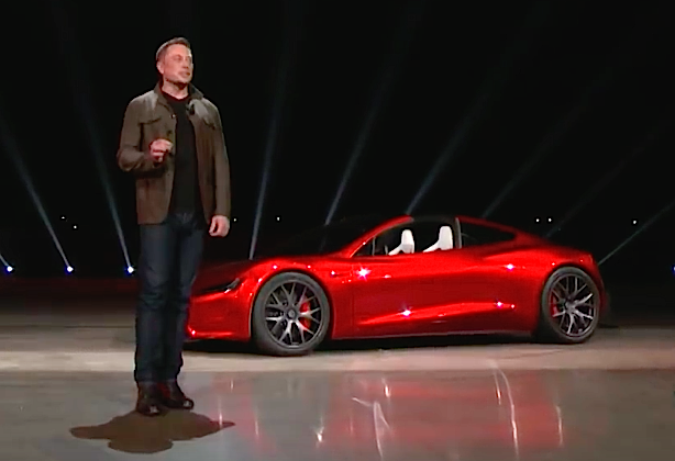 Spacex deals tesla roadster