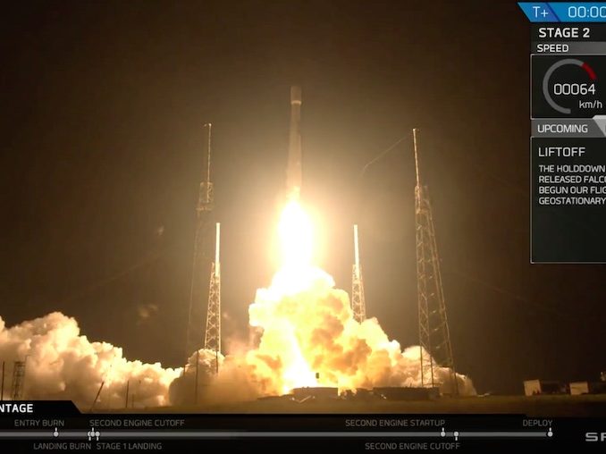 Photos: H-2A rocket launches satellite for Canadian company ...