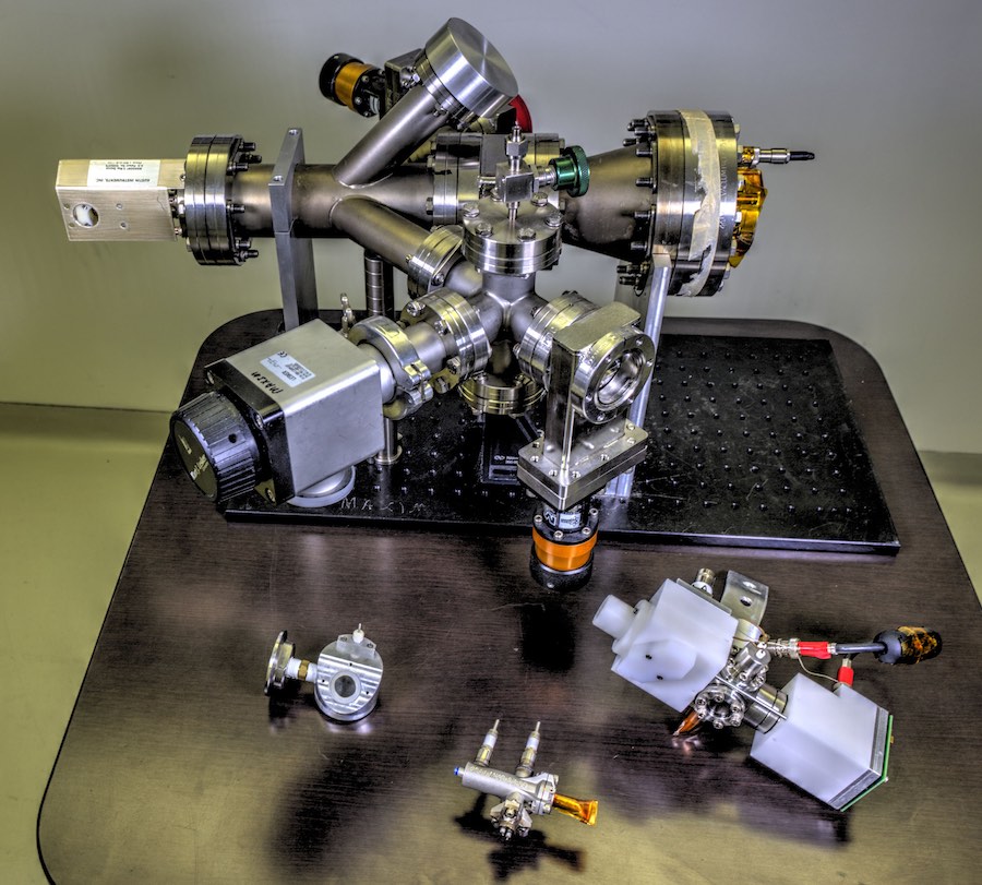 This image shows the Modulated X-ray Source, a key component in NASA’s first-ever demonstration of X-ray communication in space. Credits: NASA/W. Hrybyk