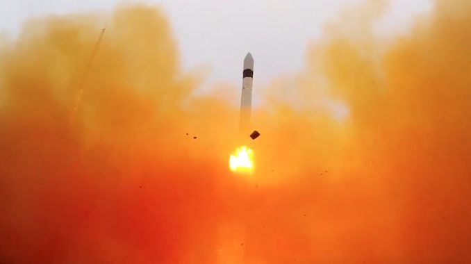 Russian military satellite orbited by Rockot launcher