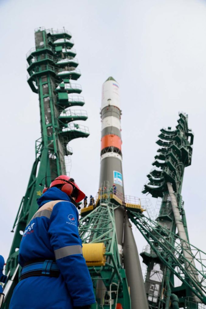 Russian space station cargo freighter moved to launch pad in Kazakhstan ...