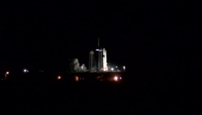 Falcon 9 rocket test-fired on pad 39A for next Starlink launch (members only)