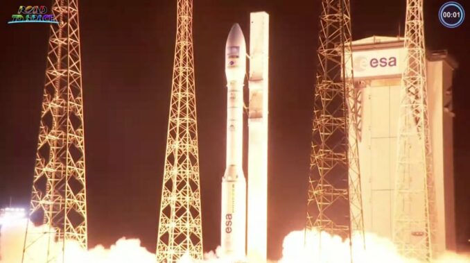 Live coverage: Vega rocket launches from French Guiana with five satellites