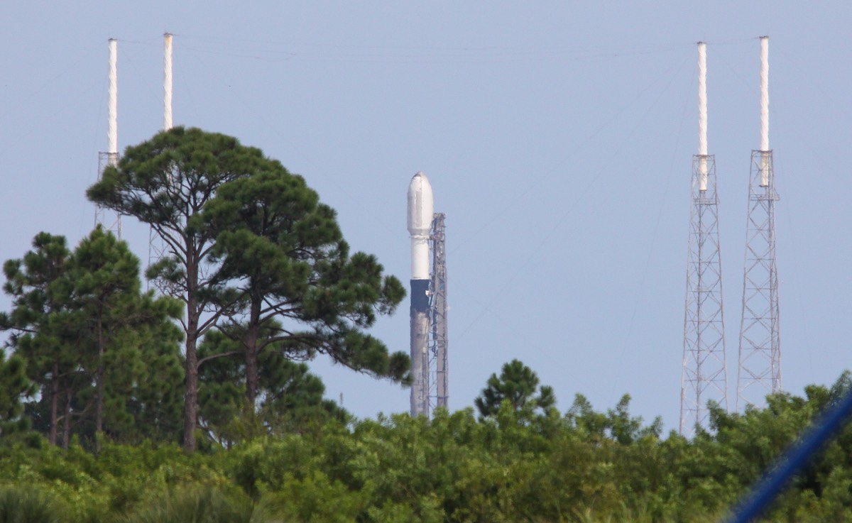 يستعد SpaceX لمحاولة إطلاق Falcon 9 أخرى الليلة – Spaceflight Now