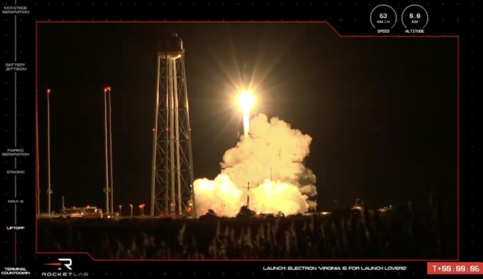 Live coverage: Rocket Lab launches first mission from Virginia