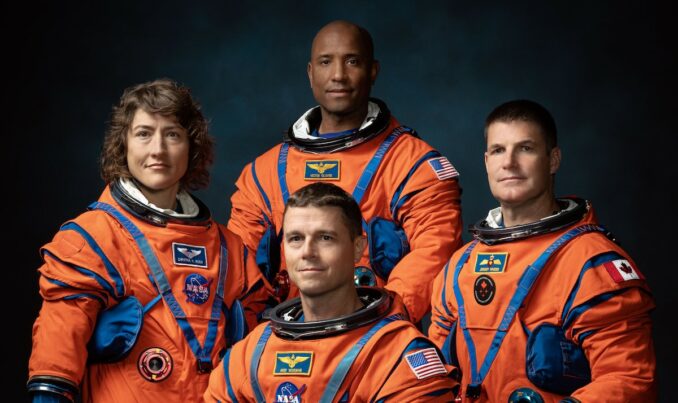 NASA names crew for first human mission to the moon in more than 50 years