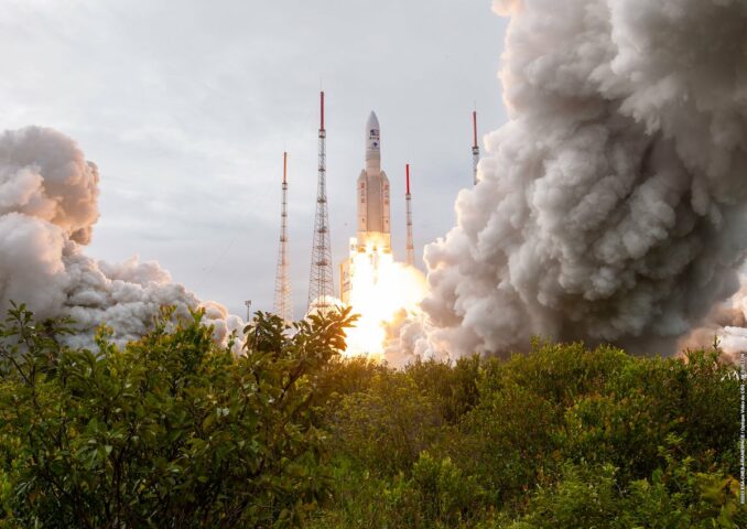Credit: ESA/CNES/Arianespace/JM Guillon