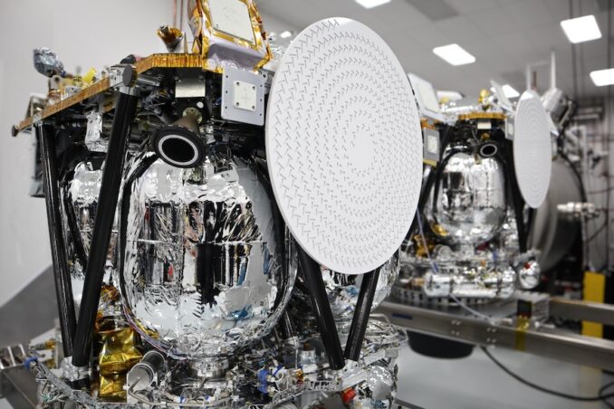 Rocket Lab’s Mars-bound twin satellites – Blue and Gold – hit the road ...