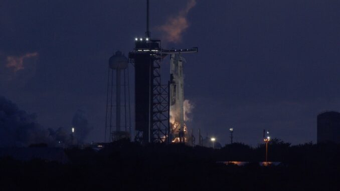 SpaceX completes static fire test of its Falcon 9 rocket in preparation ...