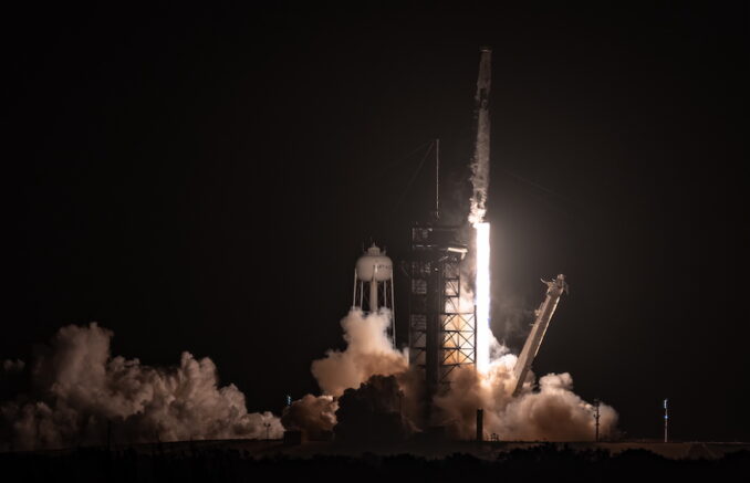 A SpaceX Falcon 9 rocket liftoff from Launch Complex 39A to begin the Cargo Resupply Services 31 (CRS-31) to the International Space Station for NASA. Image: Adam Bernstein/Spaceflight Now