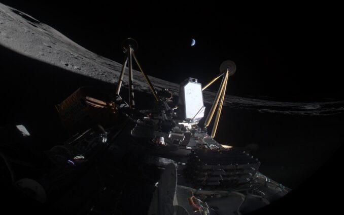 Intuitive Machines’ IM-2 Moon mission ends with lander on its side ...